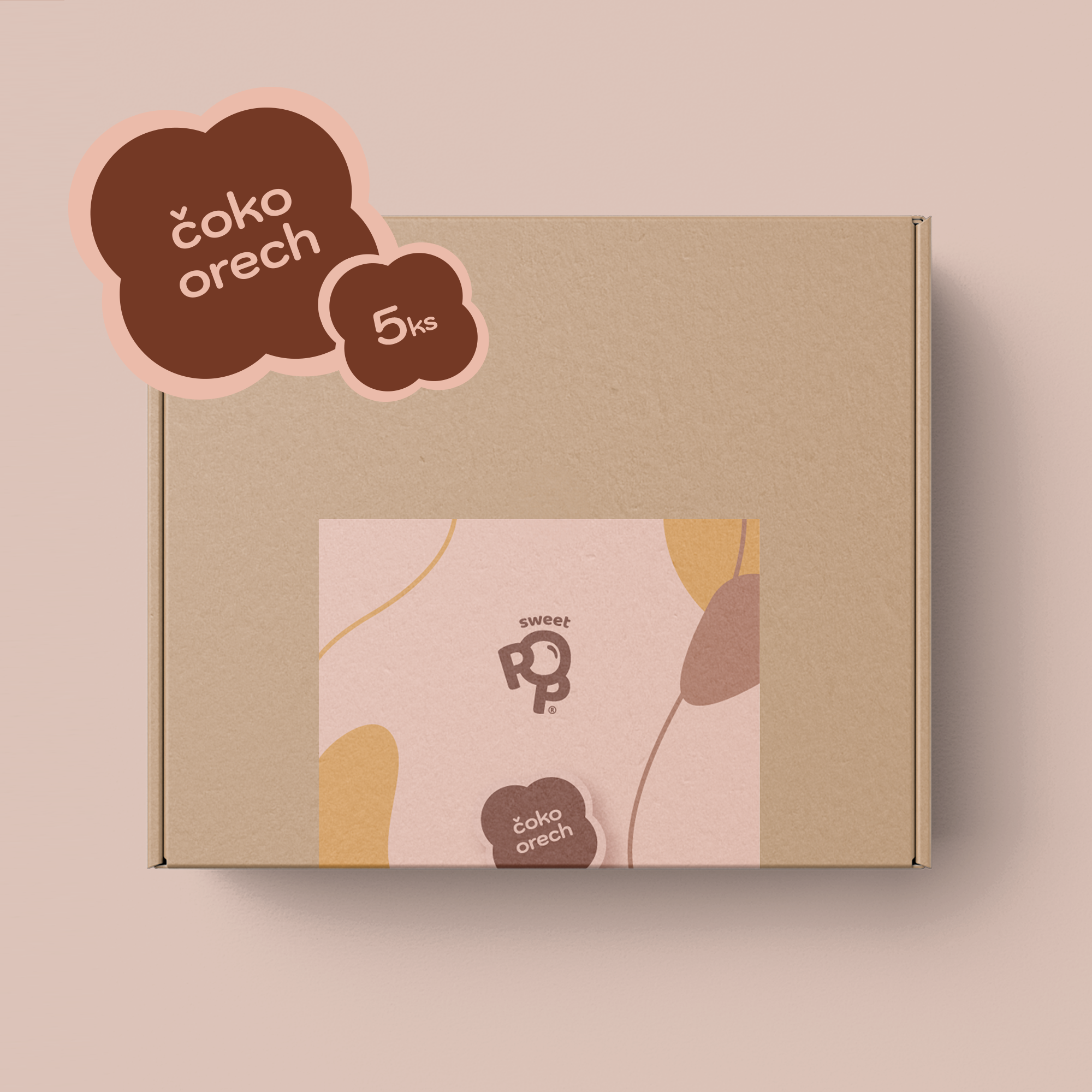 Sweet Pop Box Čoko-oriešok 5ks