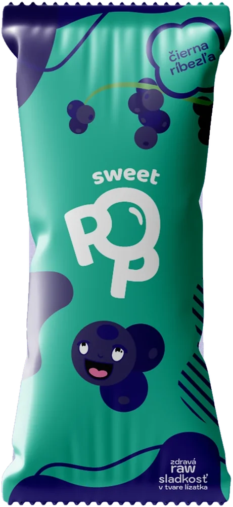 Sweet Pop Čierna ríbezľa – balenie