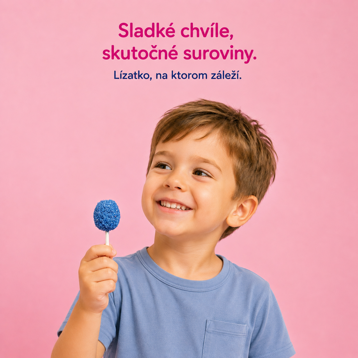 Sweet Box Čoko - Modrá spirulína 10ks raw lízátek