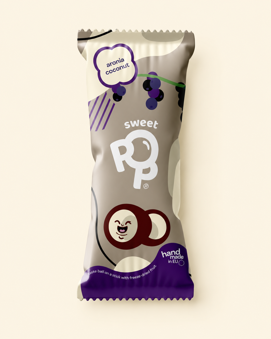 Sweet Pop Arónia - Kokos raw lízatko 30g