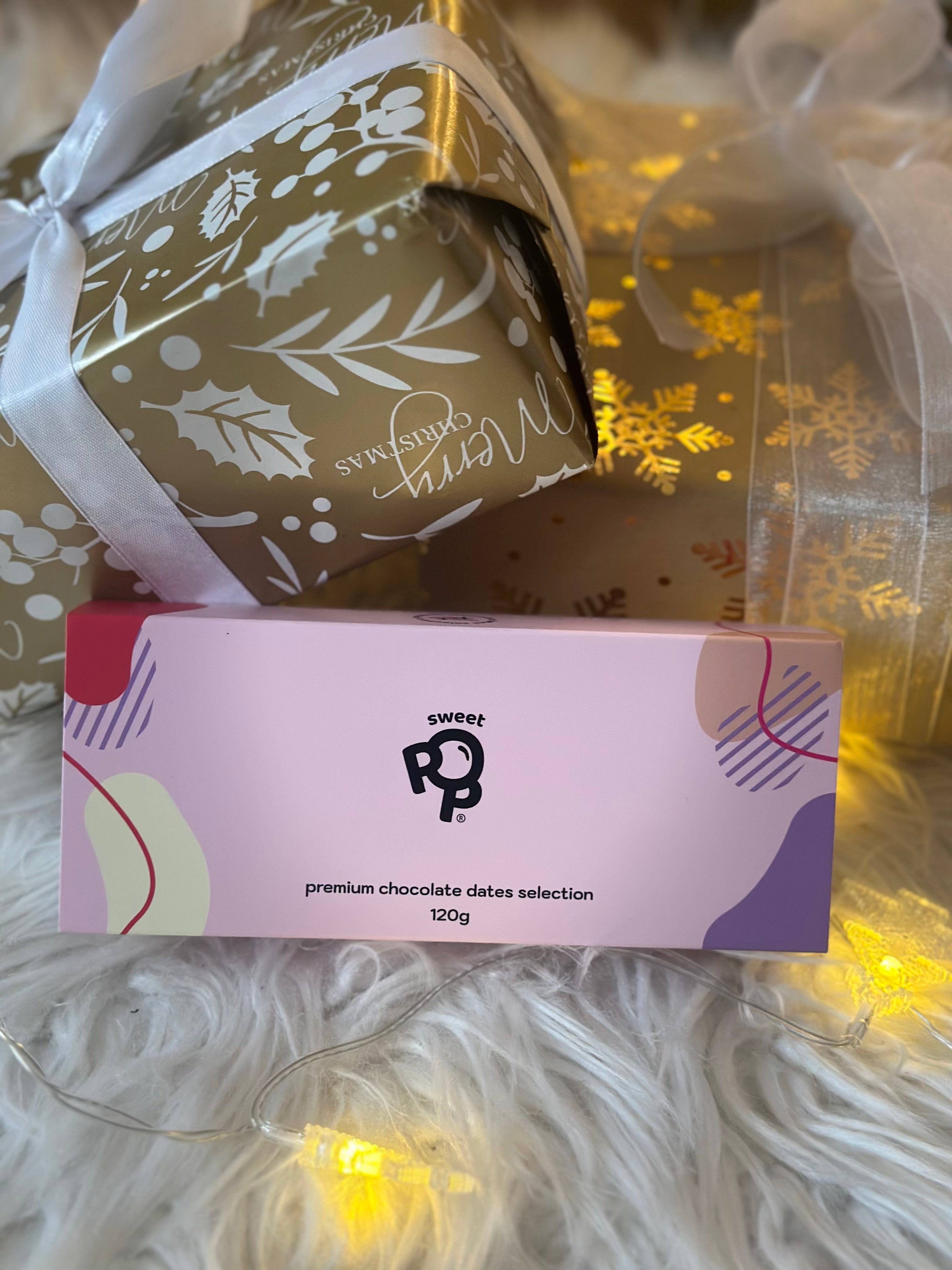 Limitovaná edícia - PREMIUM datle v ruby čokoláde, horkej a bielej (6ks)