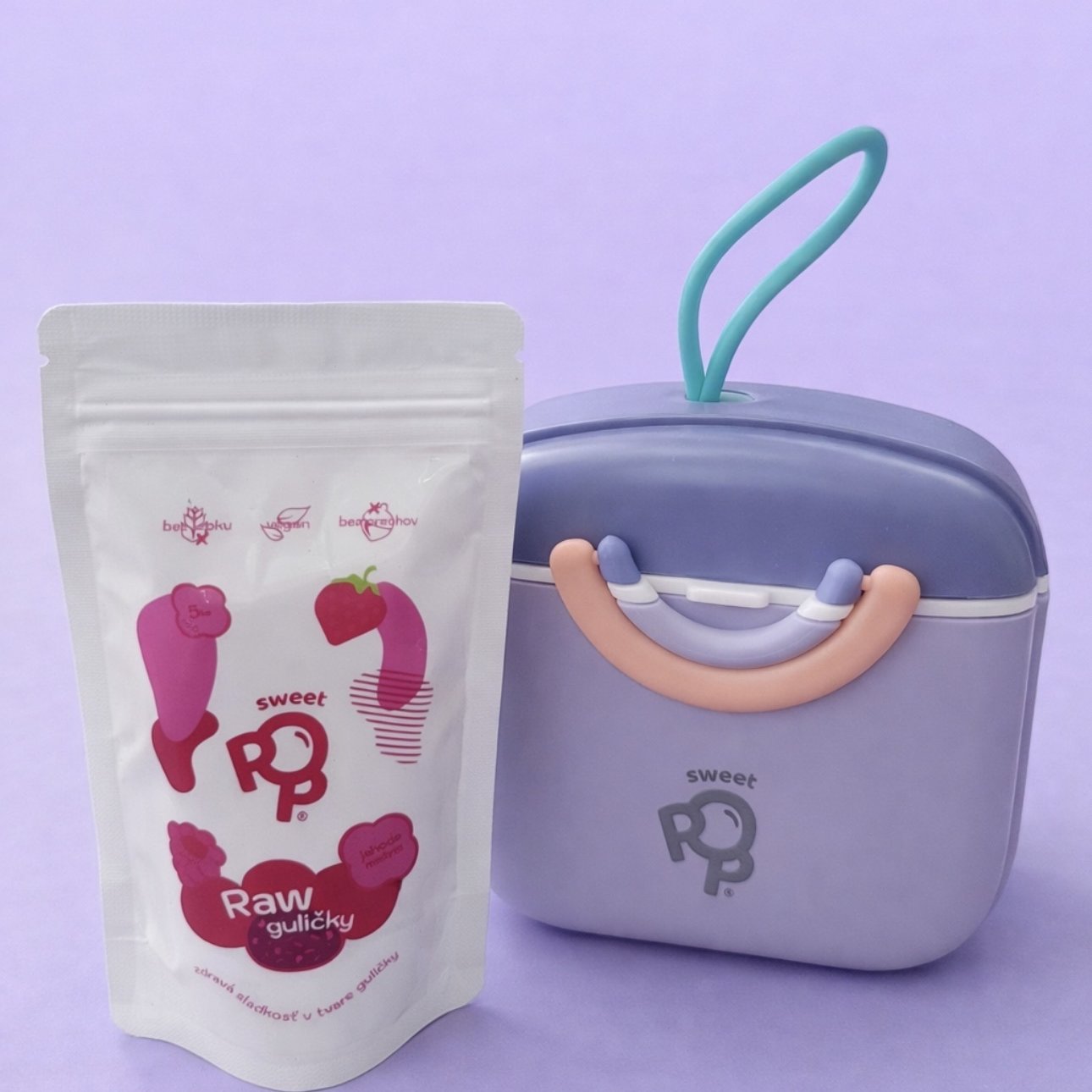 Sweet Pop Desiatový set: Box + Raw Balls