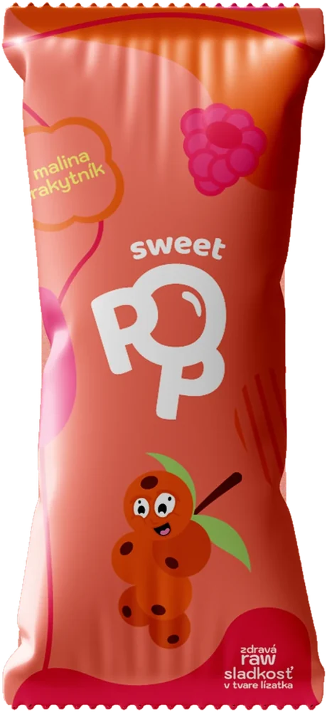 Sweet Pop Malina & rakytník – balenie